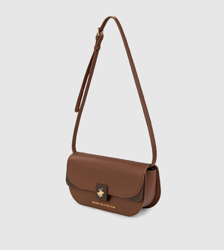 شنطة كروس بودي فلاب بشعار 