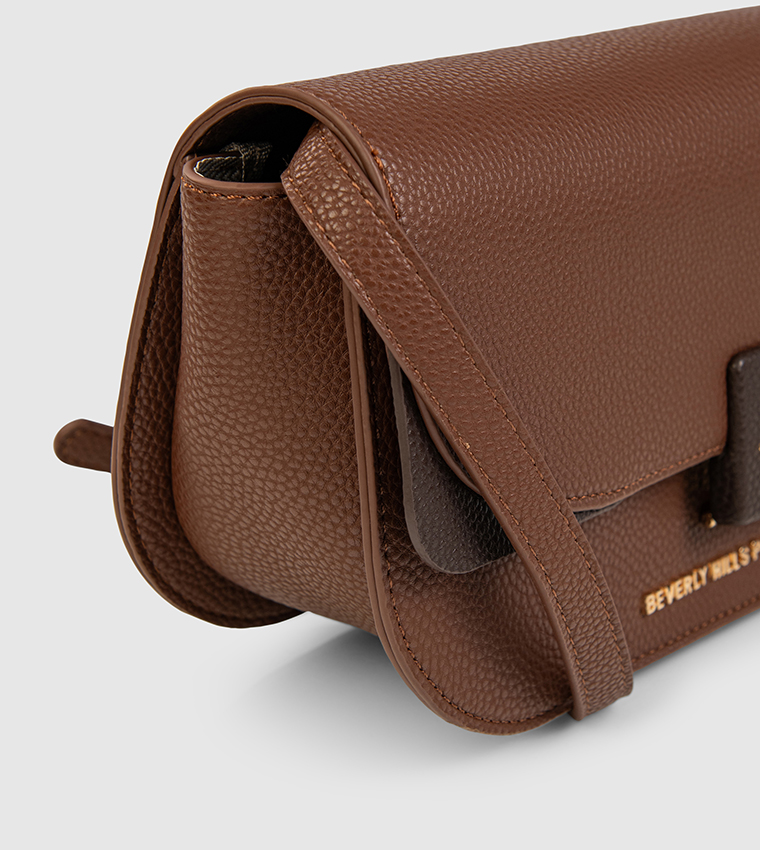 شنطة كروس بودي فلاب بشعار 