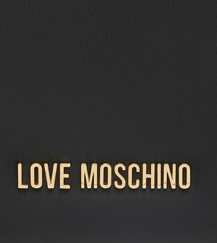 Logo Detail Zippered Wallet