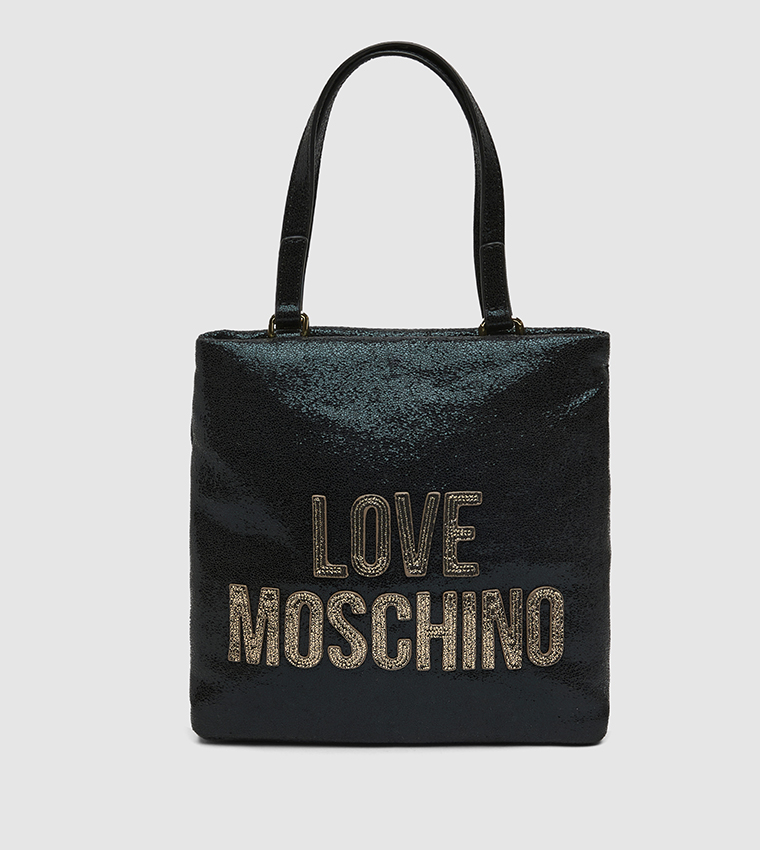 Logo Appliqued Tote Bag