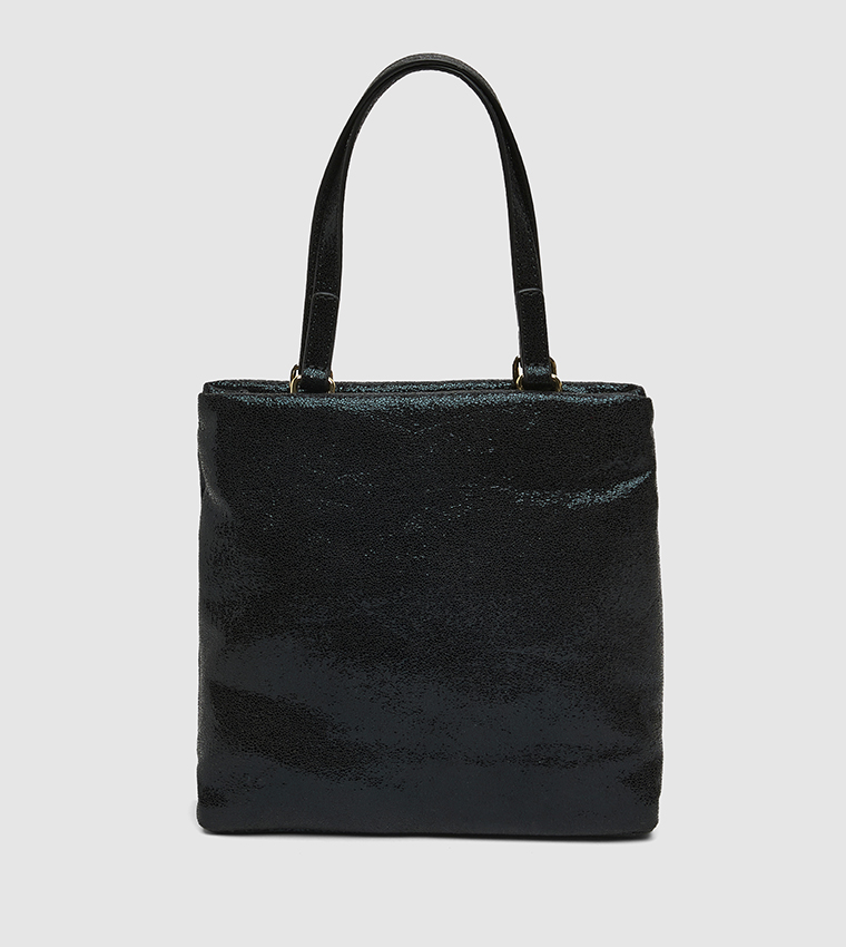 Logo Appliqued Tote Bag