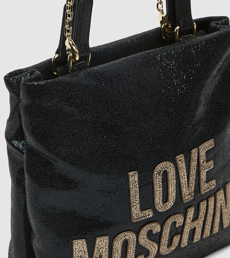 Logo Appliqued Tote Bag
