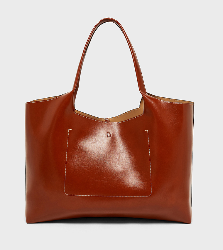 Love Moschino  Tote Bags - Tan Tote Bags