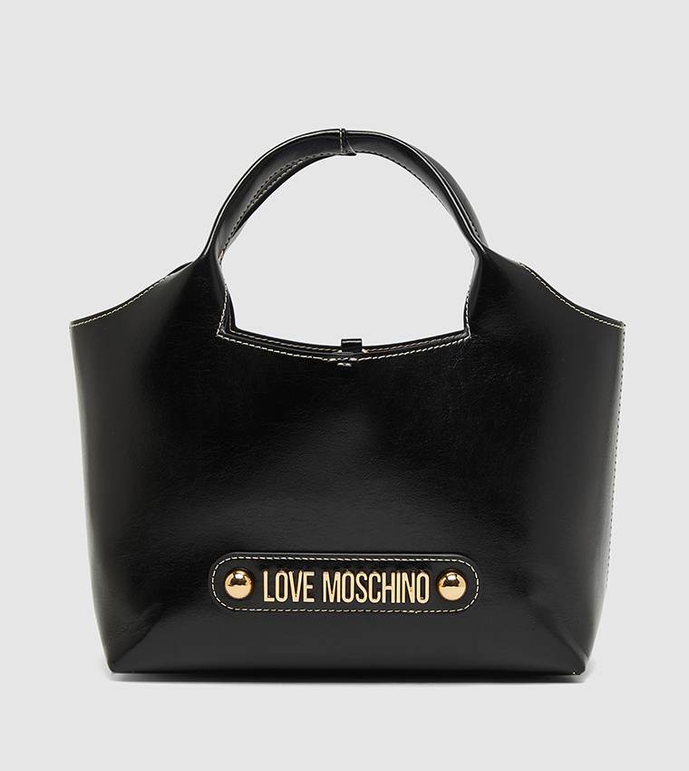 Logo Detail Handheld Bag