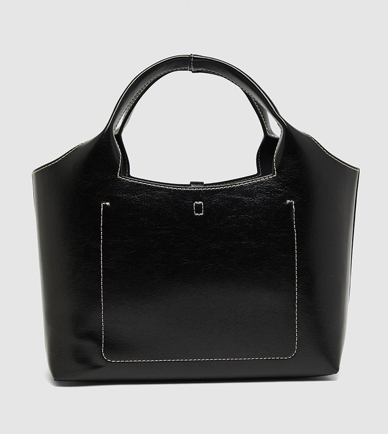 Logo Detail Handheld Bag