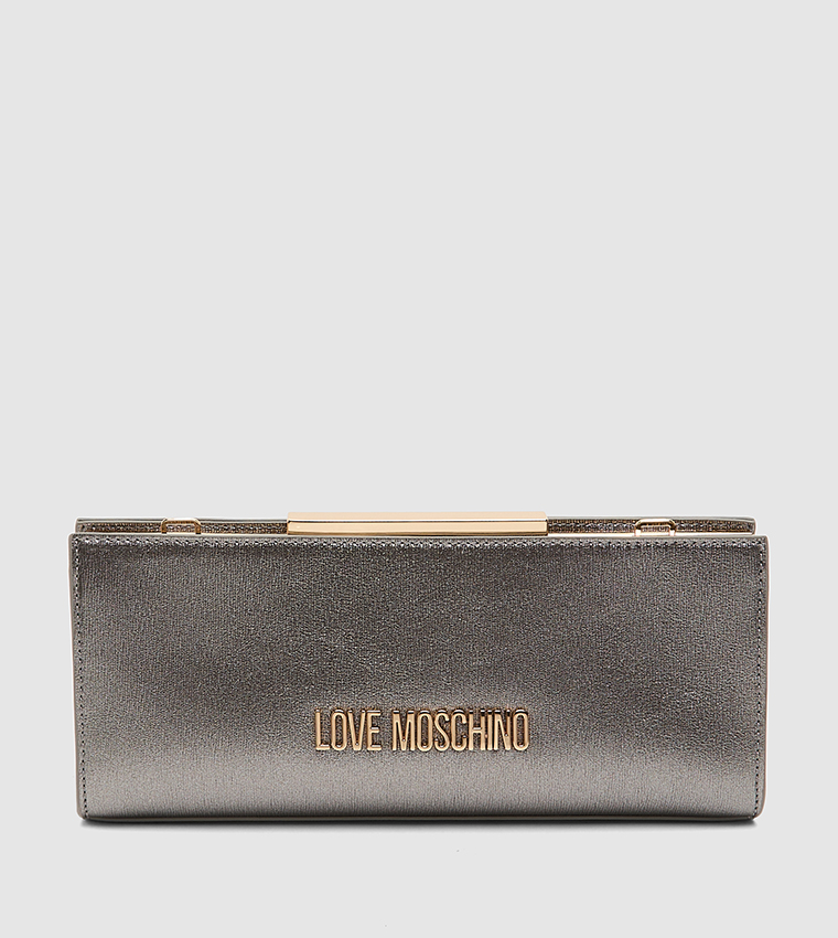 Logo Detail Clutch Bag