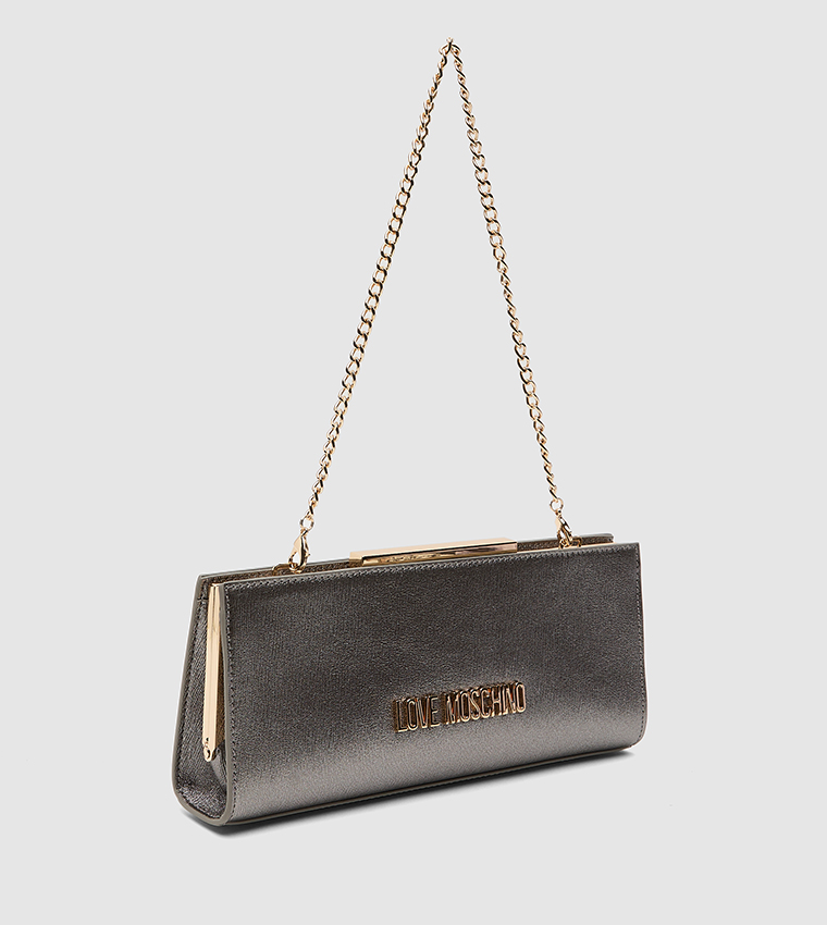 Logo Detail Clutch Bag