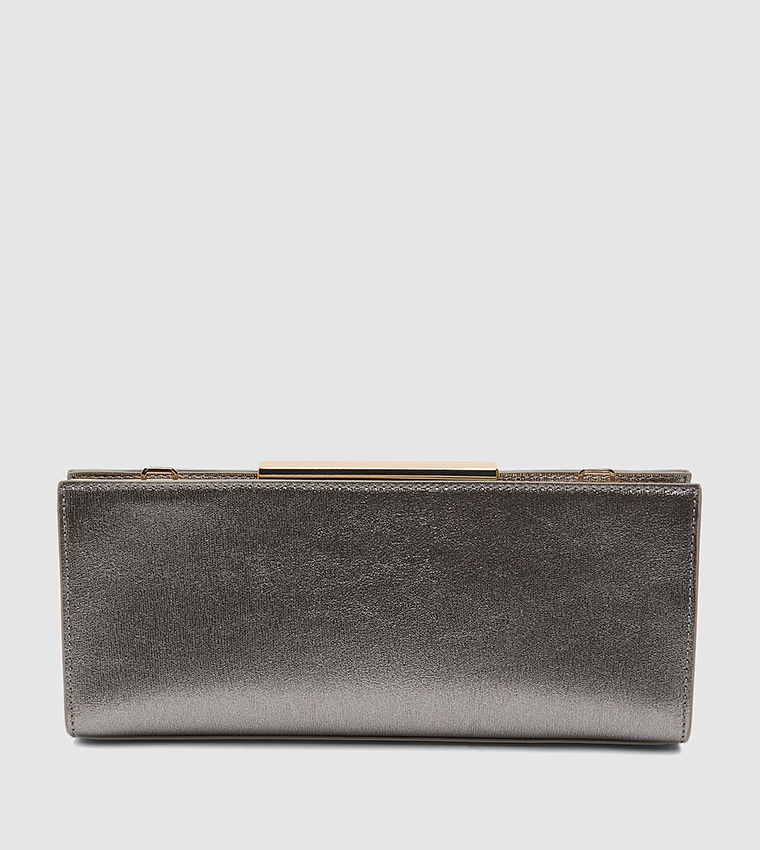 Logo Detail Clutch Bag