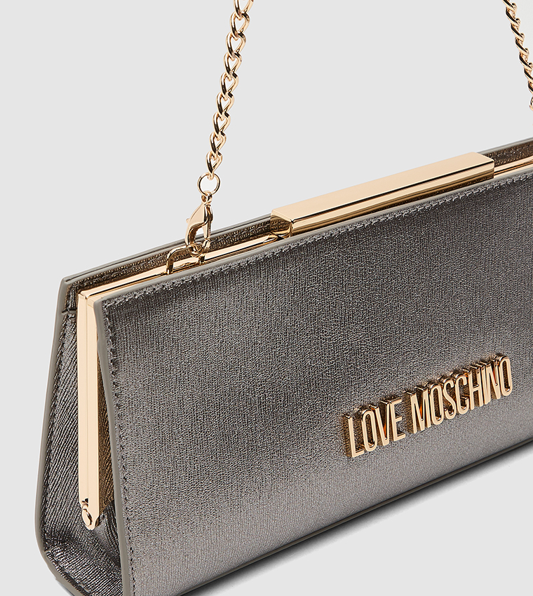 Logo Detail Clutch Bag