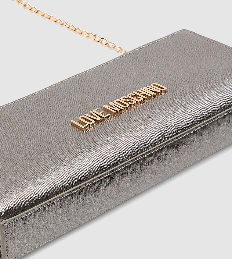 Logo Detail Clutch Bag