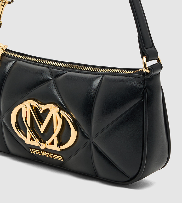 شنطة كتف مبطنة بشعار