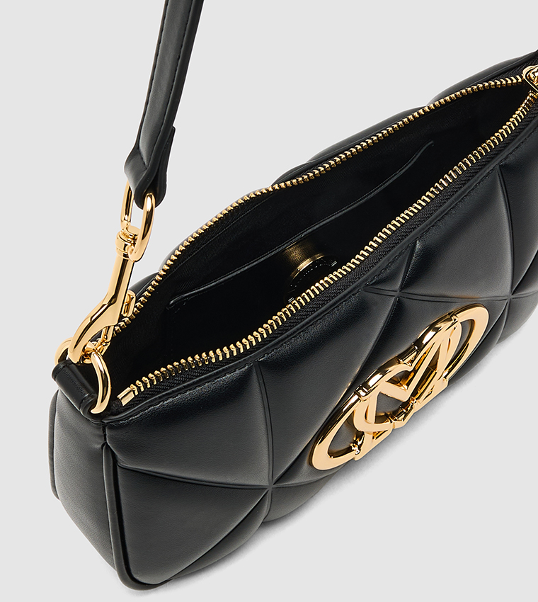 شنطة كتف مبطنة بشعار