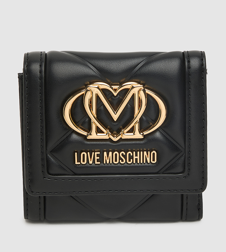 Logo Detail Tri-Fold Wallet