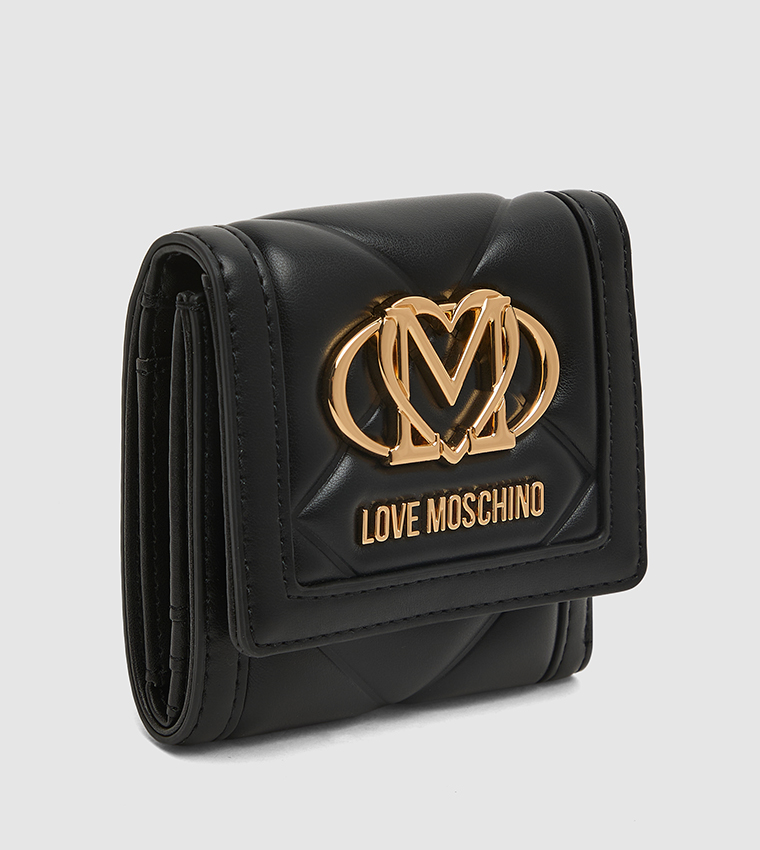 Logo Detail Tri-Fold Wallet