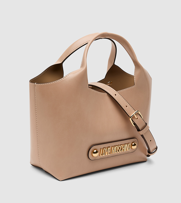 Logo Detail Handheld Bag