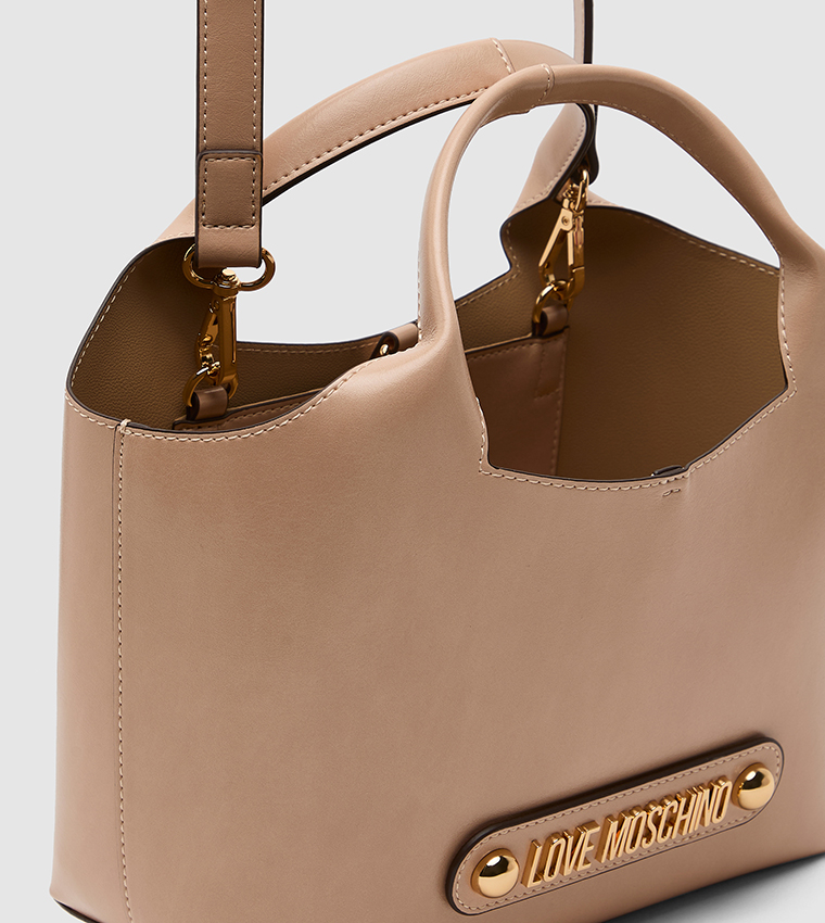 Logo Detail Handheld Bag