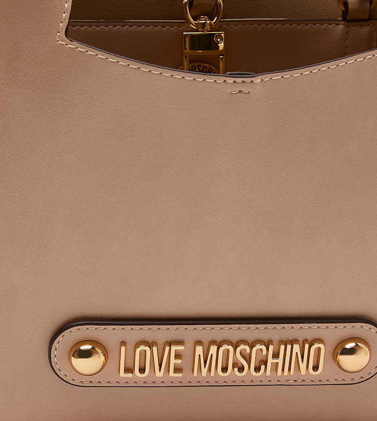 Logo Detail Handheld Bag