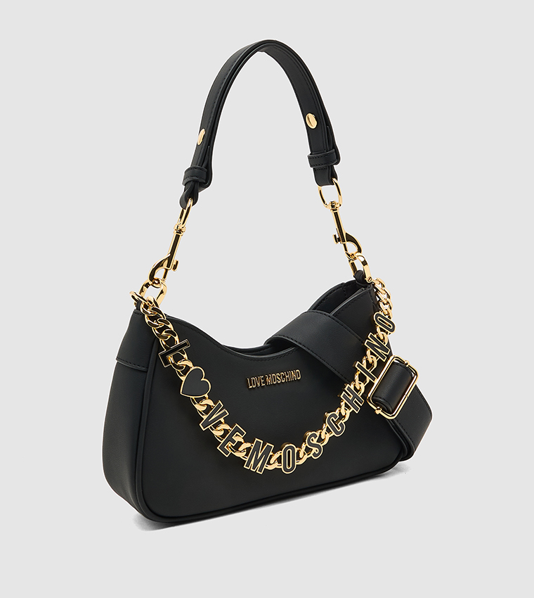 شنطة كتف بسلسلة وشعار