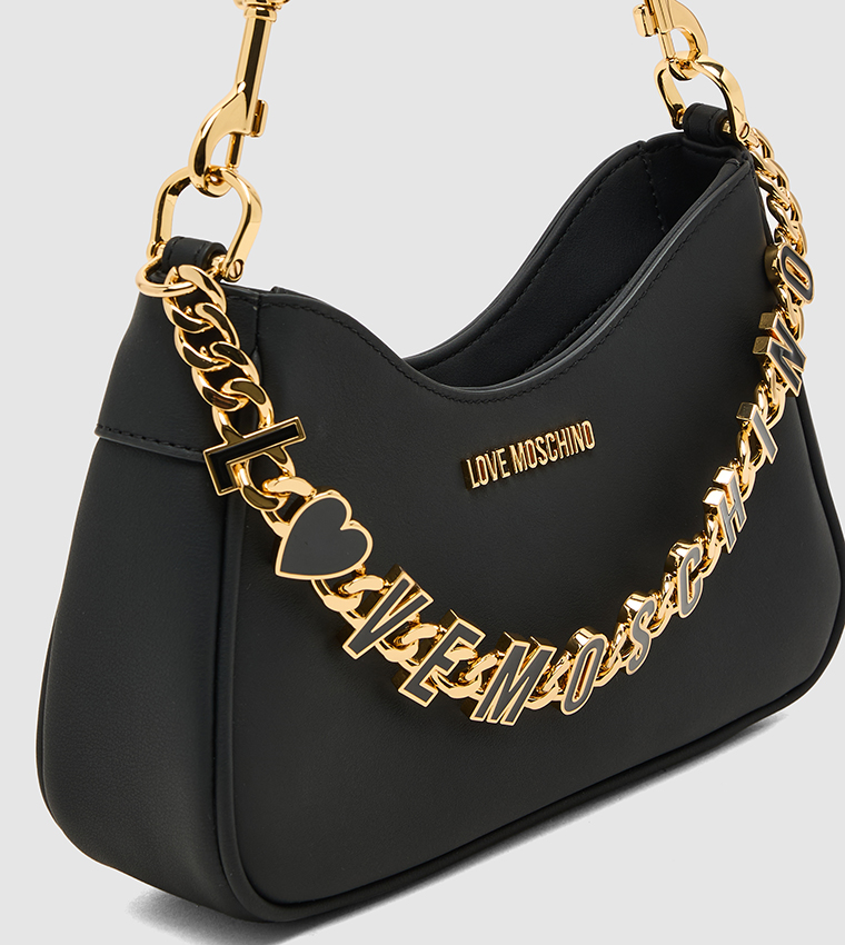 شنطة كتف بسلسلة وشعار