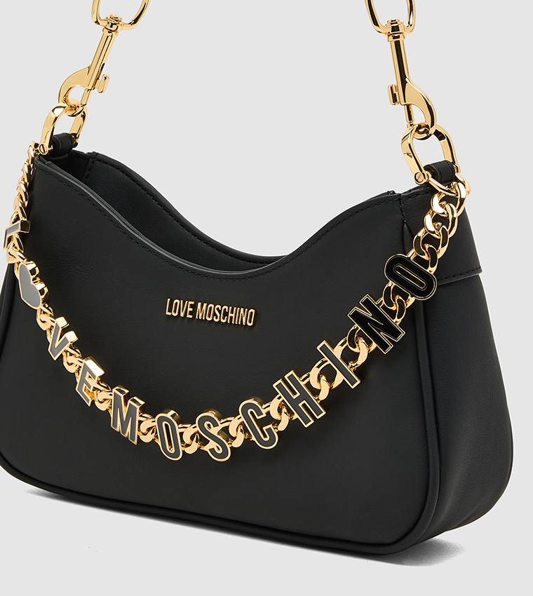 شنطة كتف بسلسلة وشعار