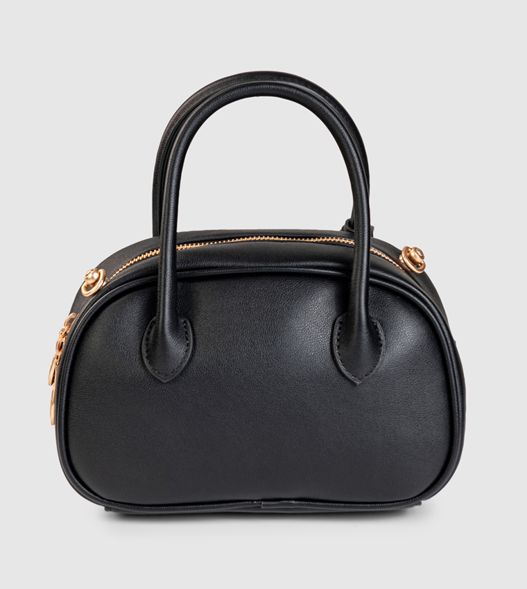 شنطة ساتشل بنقشة وتعليقة 