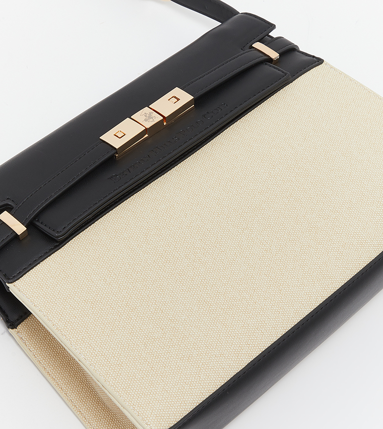 Colour-Blocked Shoulder Bag 