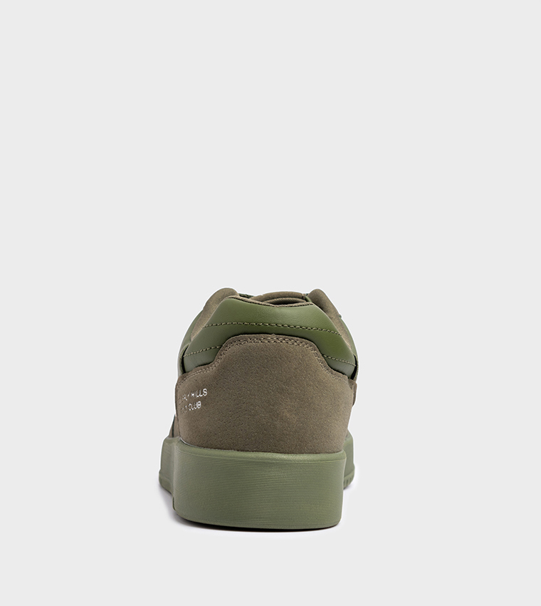 Logo Detail Lace-Up Sneakers
