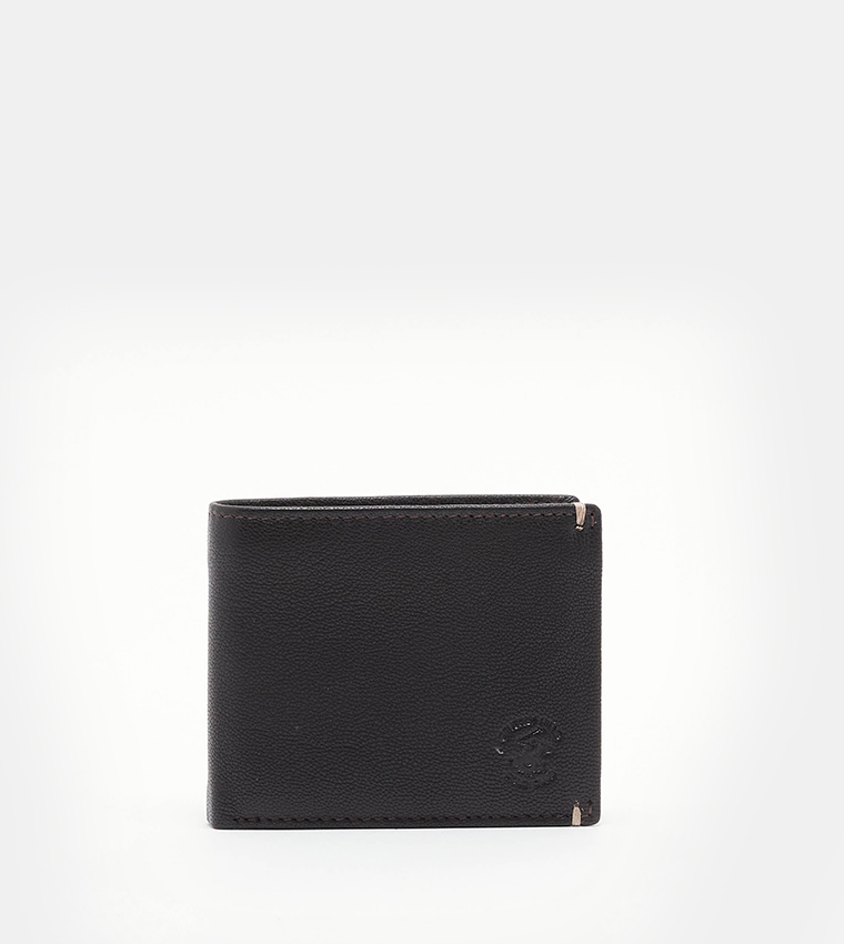 Logo Detail Bi-Fold Wallet