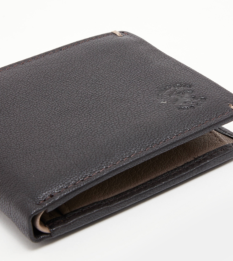 Logo Detail Bi-Fold Wallet