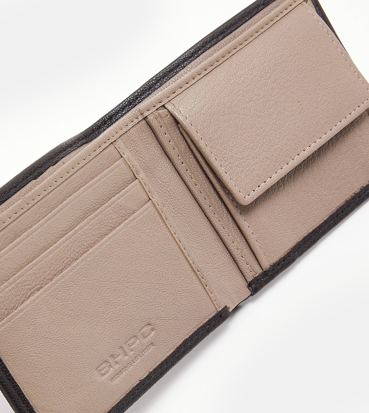 Logo Detail Bi-Fold Wallet