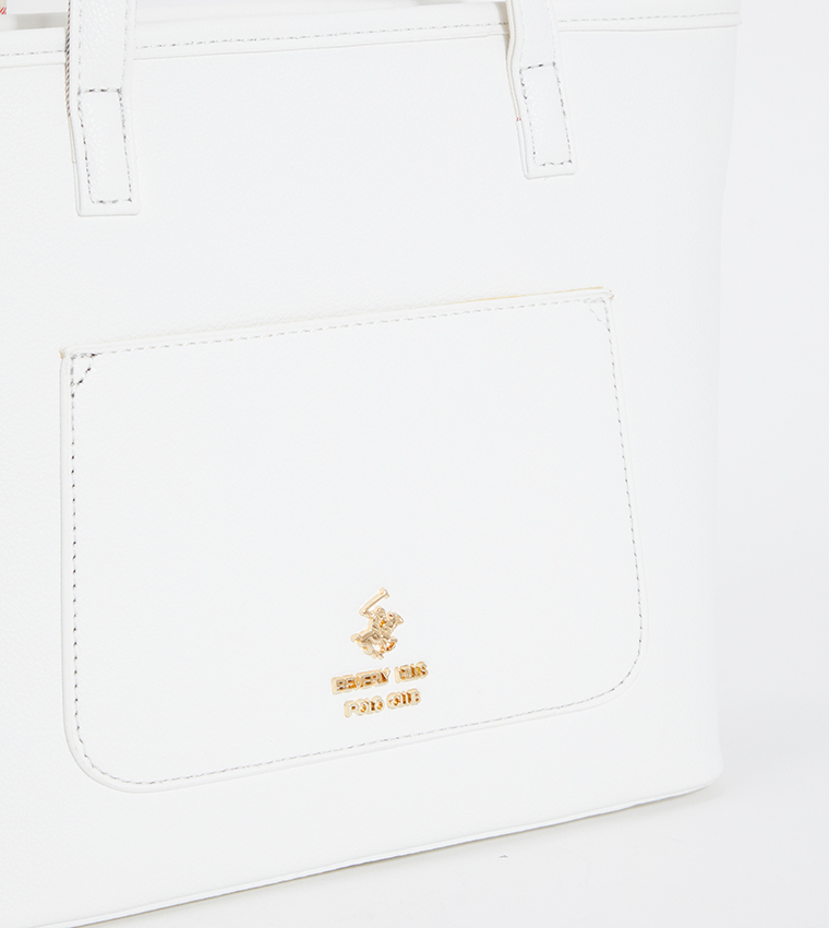 Logo Detail Shoulder Bag with Purse