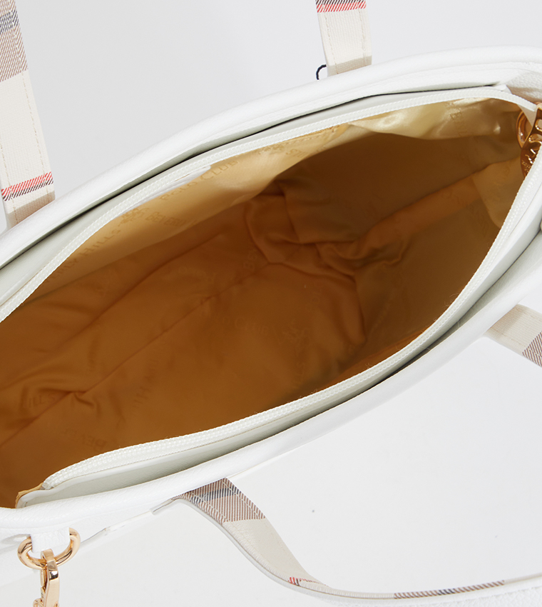 Logo Detail Shoulder Bag with Purse