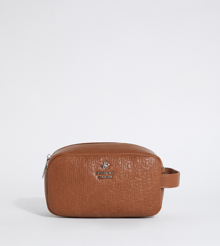 شنطة يد رجالية بشعار