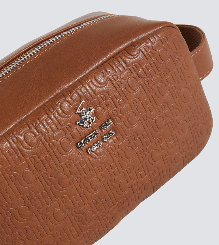 شنطة يد رجالية بشعار