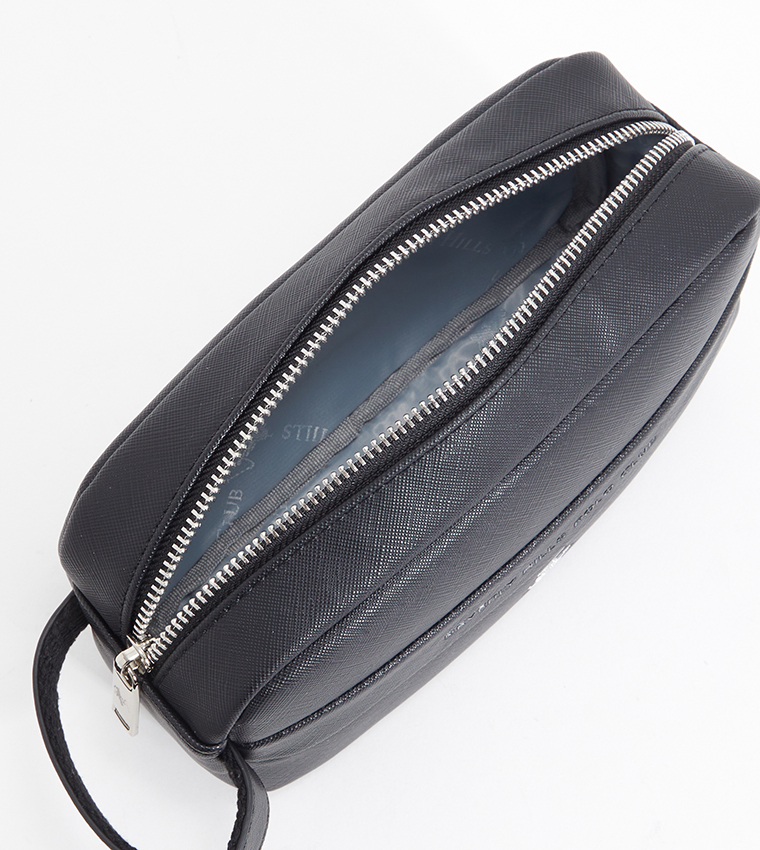 Logo Detail Toiletry Bag