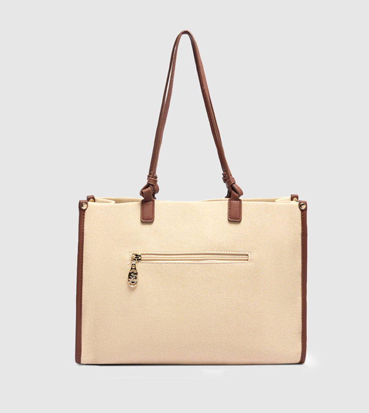 Logo Detail Tote Bag