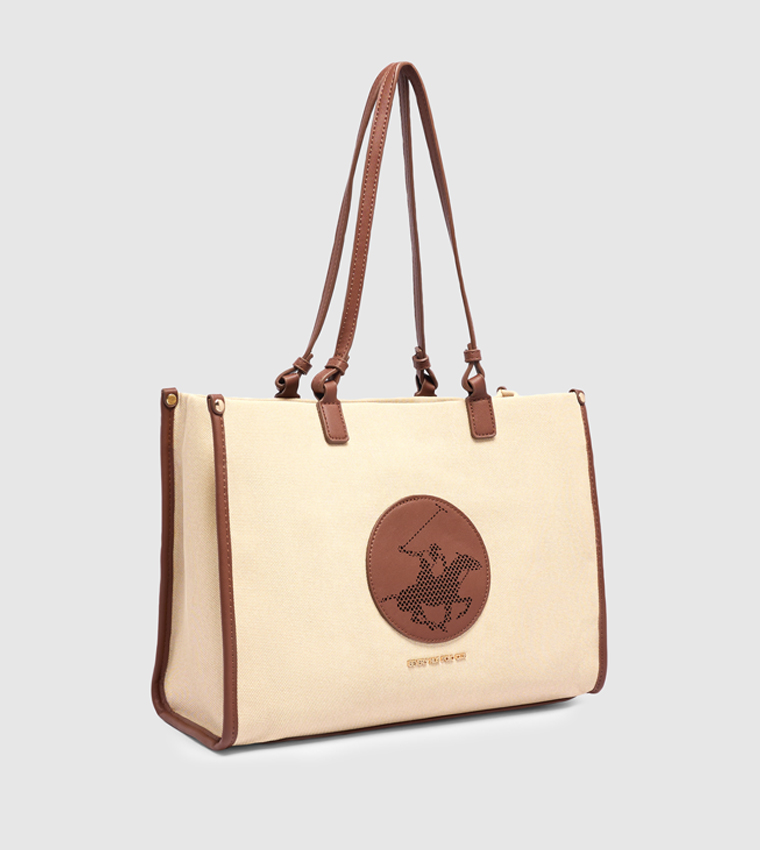 Logo Detail Tote Bag