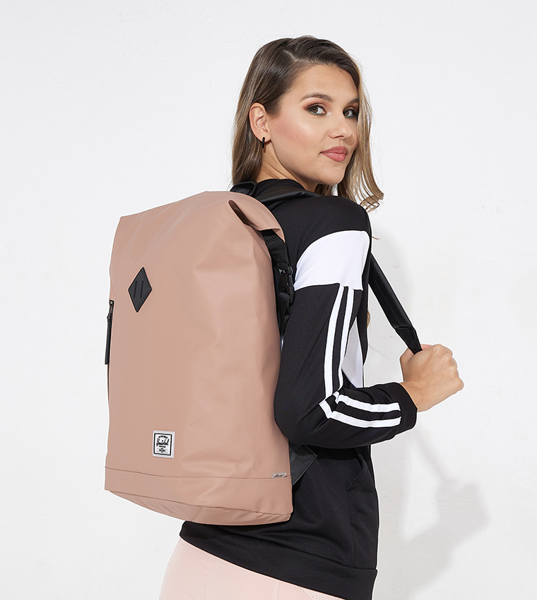 Roll-Top Closure Backpack