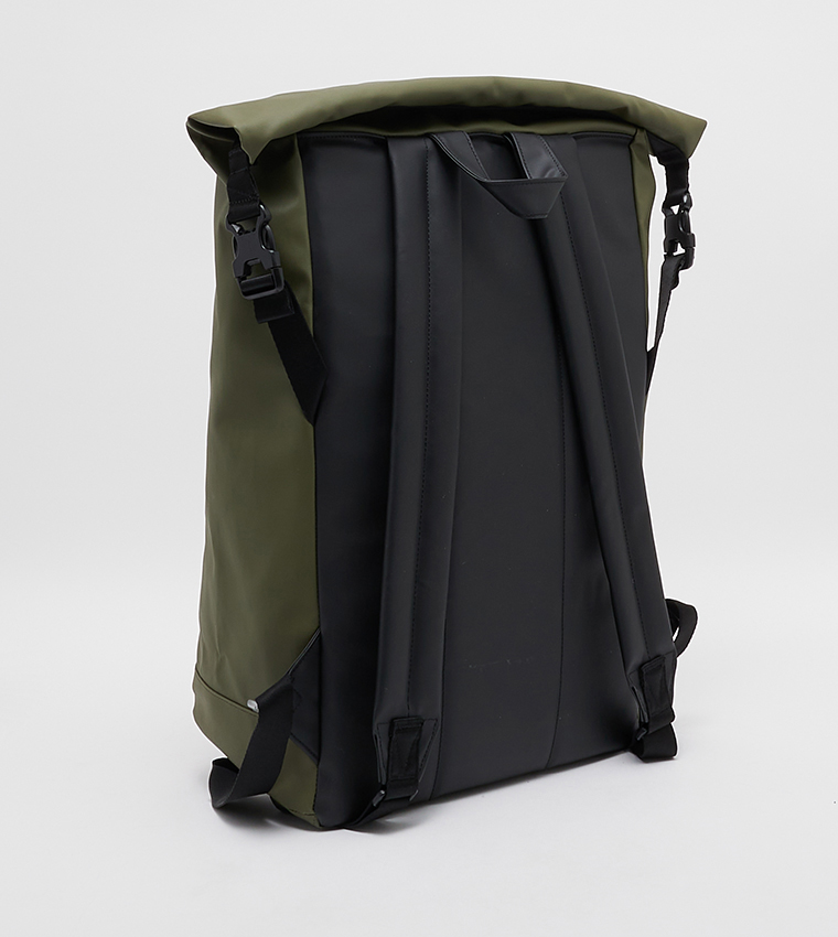 Roll-Top Closure Backpack