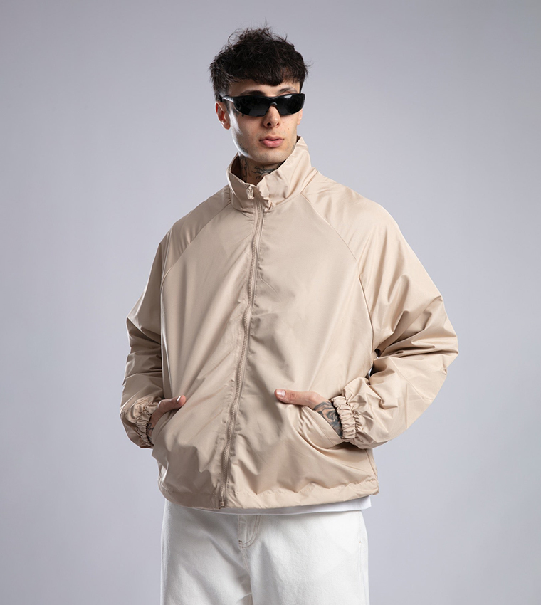 Catch  Casual Jackets - Beige Casual Jackets