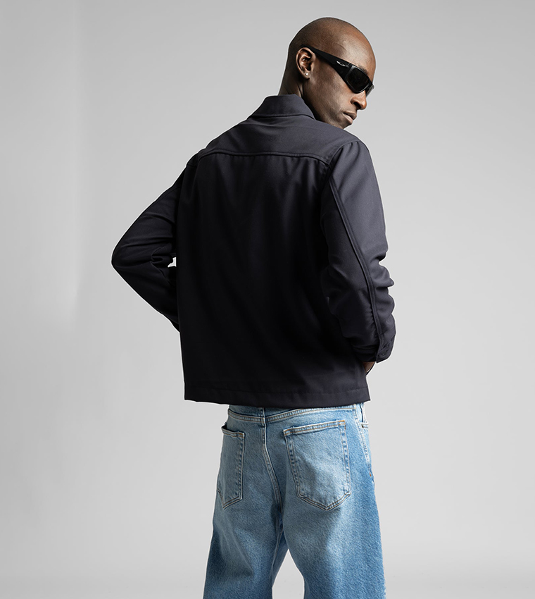 Catch  Casual Jackets - Navy Casual Jackets