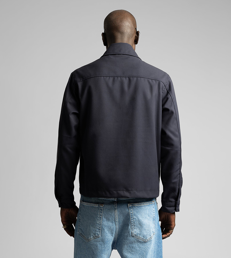 Catch  Casual Jackets - Navy Casual Jackets