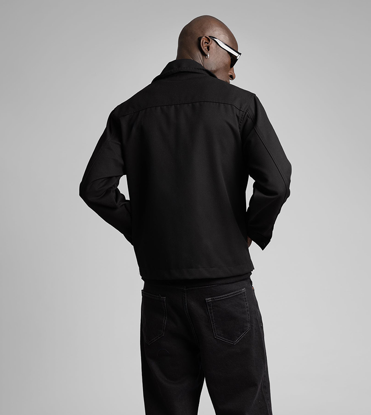 Catch  Casual Jackets - BLACK Casual Jackets