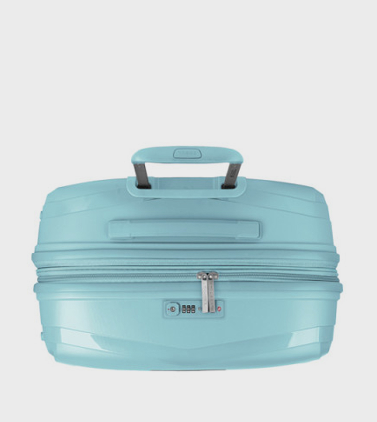 حقيبة كوينز كبيرة صلبة بعجلات، 51.4 سم