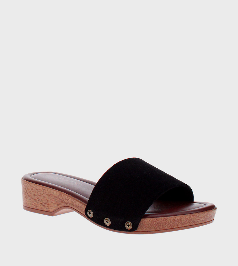 Beira Rio  Wedges - Black Wedges