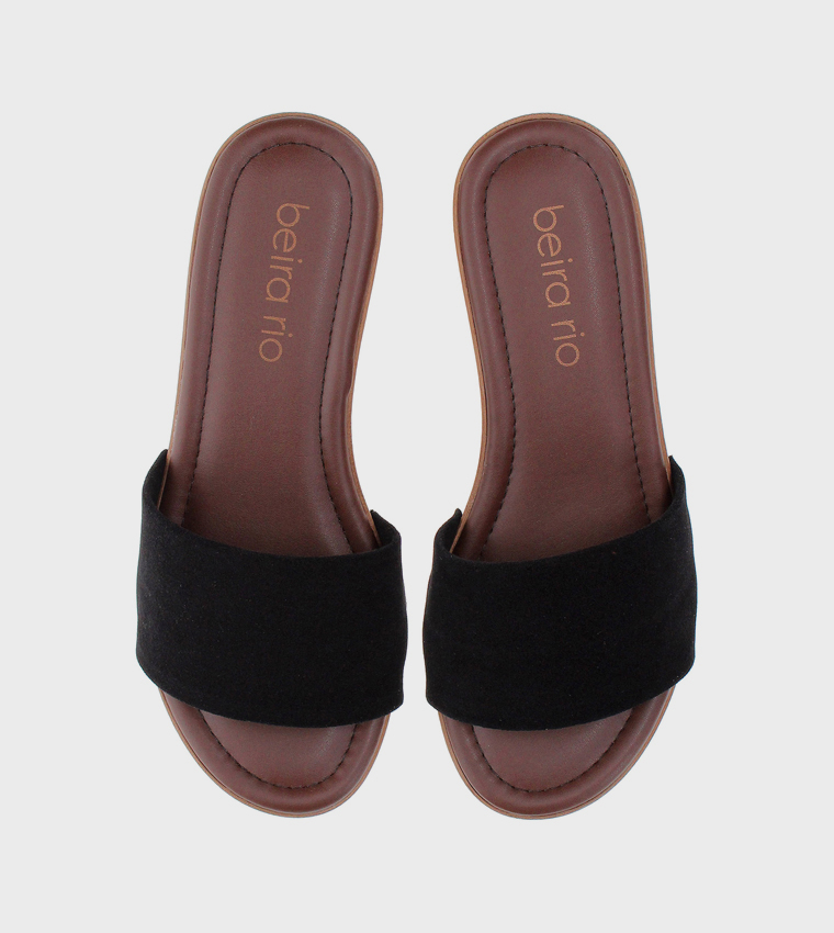 Beira Rio  Wedges - Black Wedges