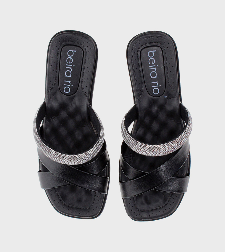 Embellished Wedge Sandals