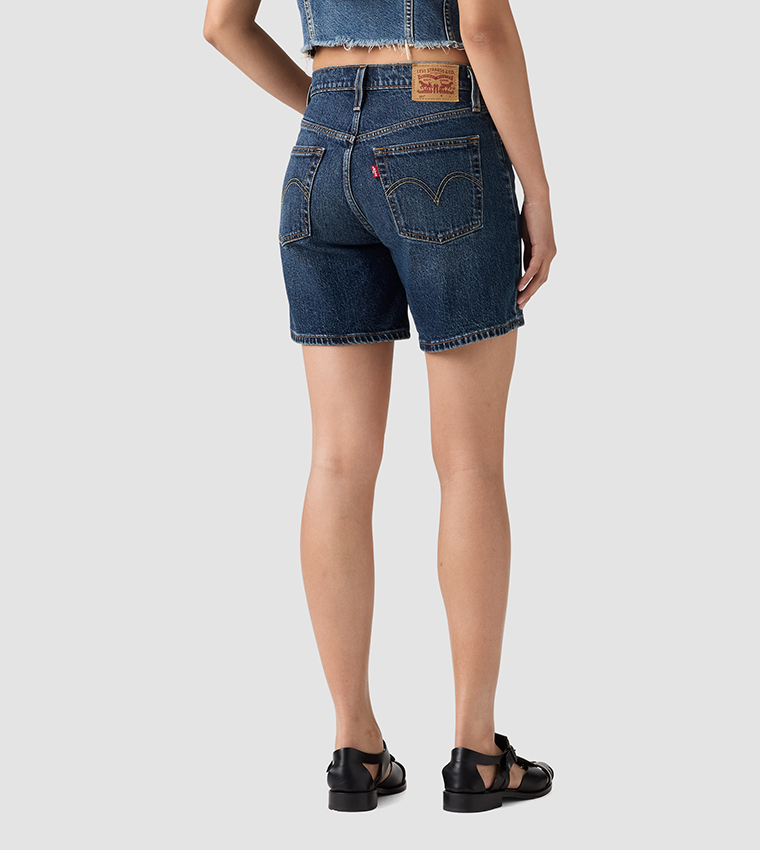 501 Original High Rise Denim Shorts