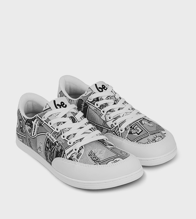 REBOUND Printed Lace-Up Sneakers