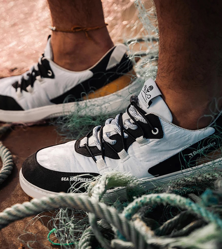 REVIVE X Sea Shepherd Lace-Up Sneakers